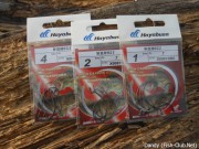 Офсетные крючки Hayabusa WRM951 в упаковках