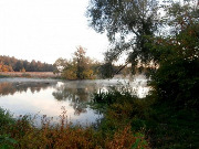 Пейзажи сентябрьского утра на реке Псёл