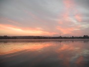 Рассвет на озере Большой Олдыш