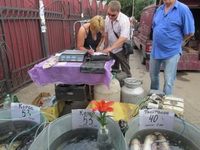 Рыбоохранный рейд на Центральном рынке г. Сумы