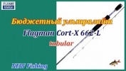 Бюджетный ультралайт Flagman Cort-X 662L tubular